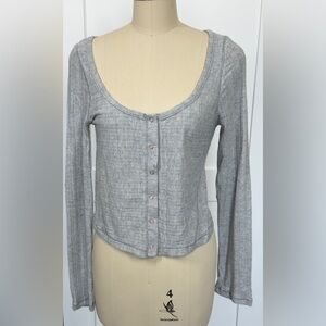 NWT Intimately Free People Cabin Ready ¾ sleeve cardigan